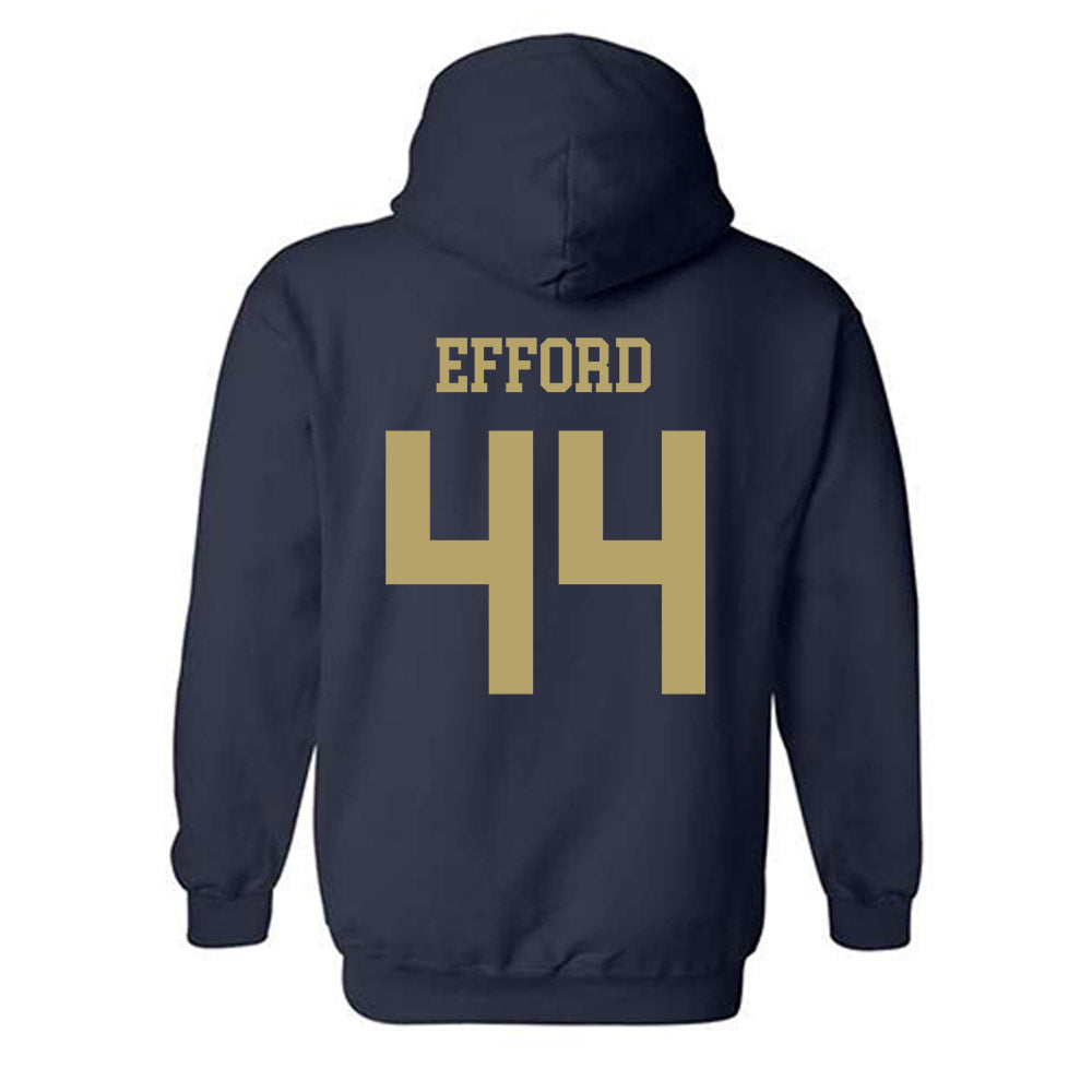 Georgia Tech - NCAA Football : Kyle Efford - Classic Shersey Hooded Sweatshirt-1