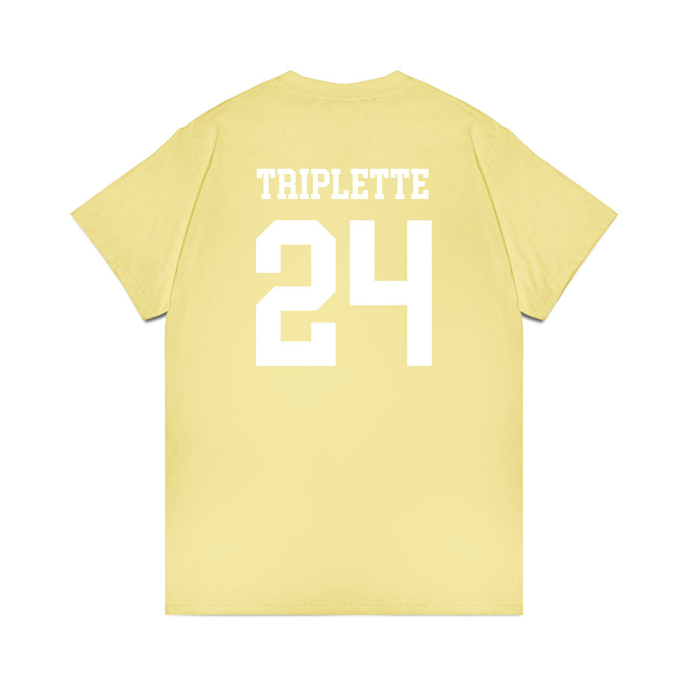 Georgia Tech - NCAA Football : Ronald Triplette - Classic Shersey T-Shirt-1