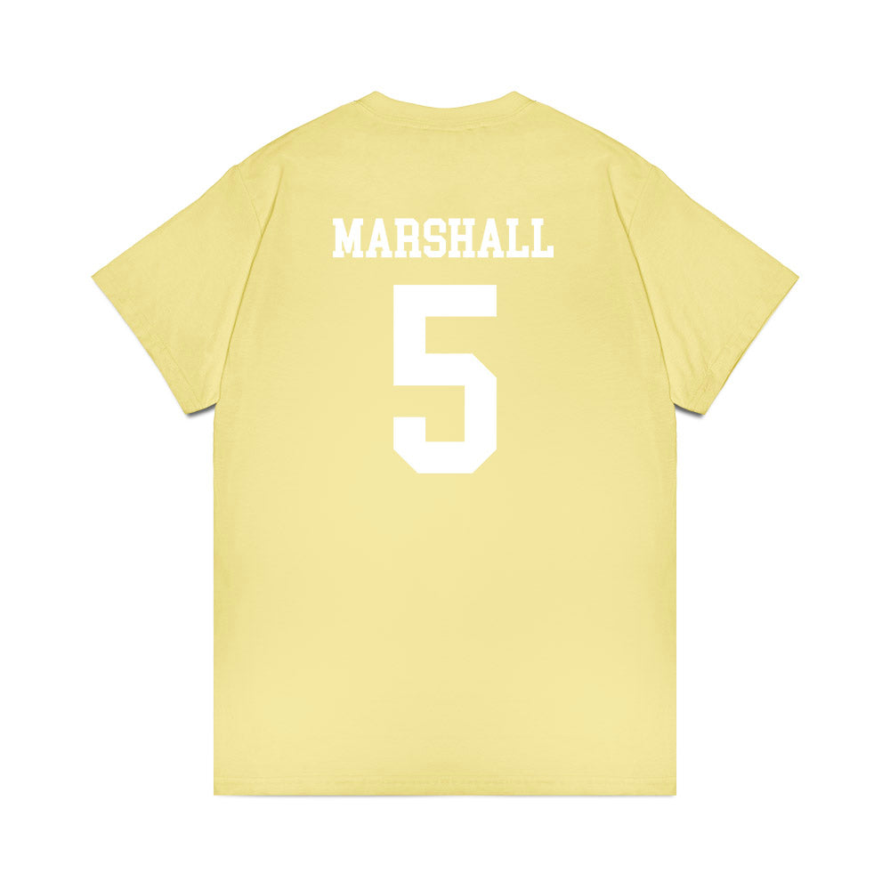 Georgia Tech - NCAA Men's Basketball : Peyton Marshall - Classic Shersey T-Shirt-1
