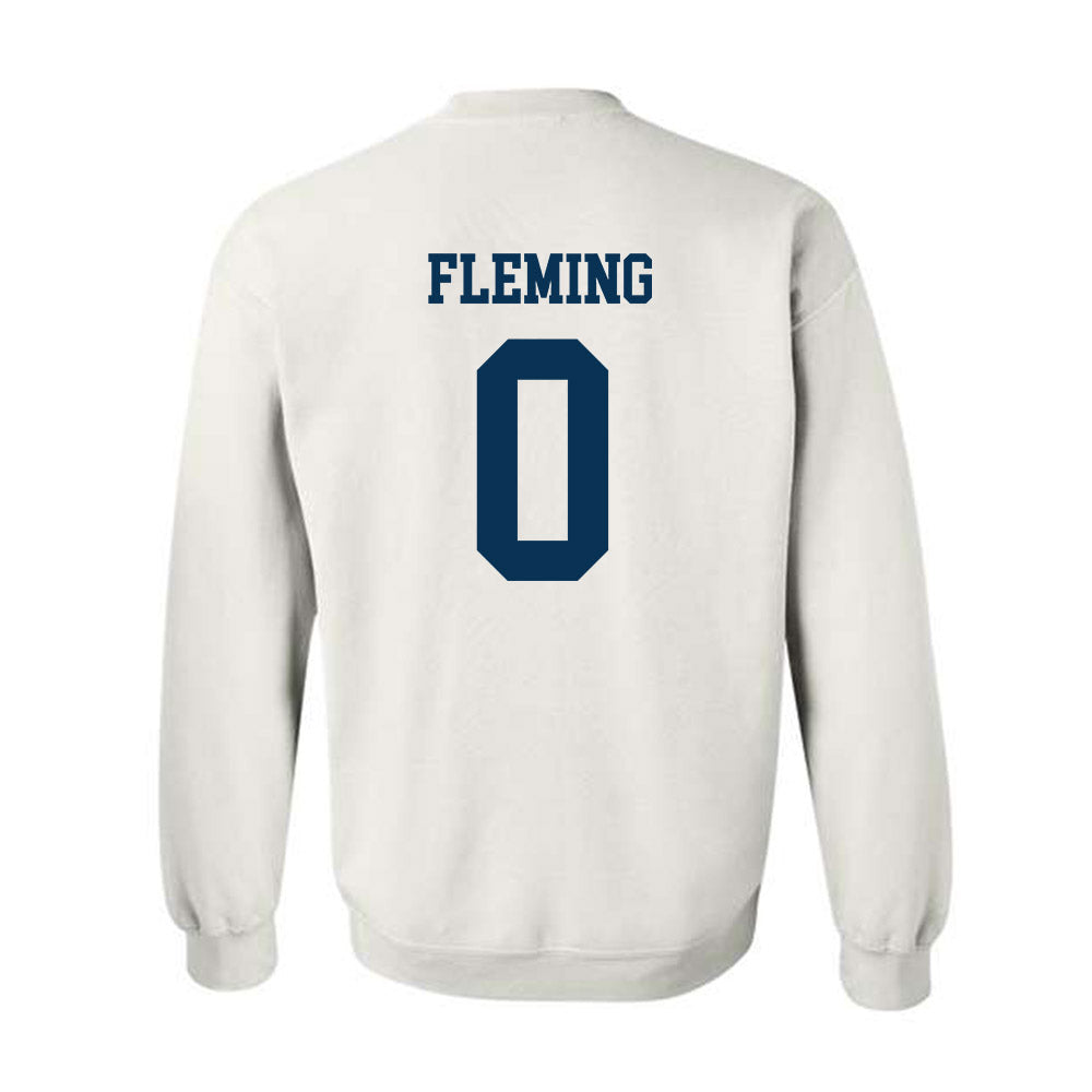 Georgia Tech - NCAA Men's Basketball : Akai Fleming - Classic Shersey Crewneck Sweatshirt-1