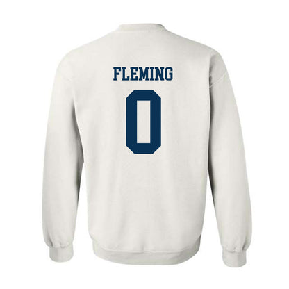 Georgia Tech - NCAA Men's Basketball : Akai Fleming - Classic Shersey Crewneck Sweatshirt-1