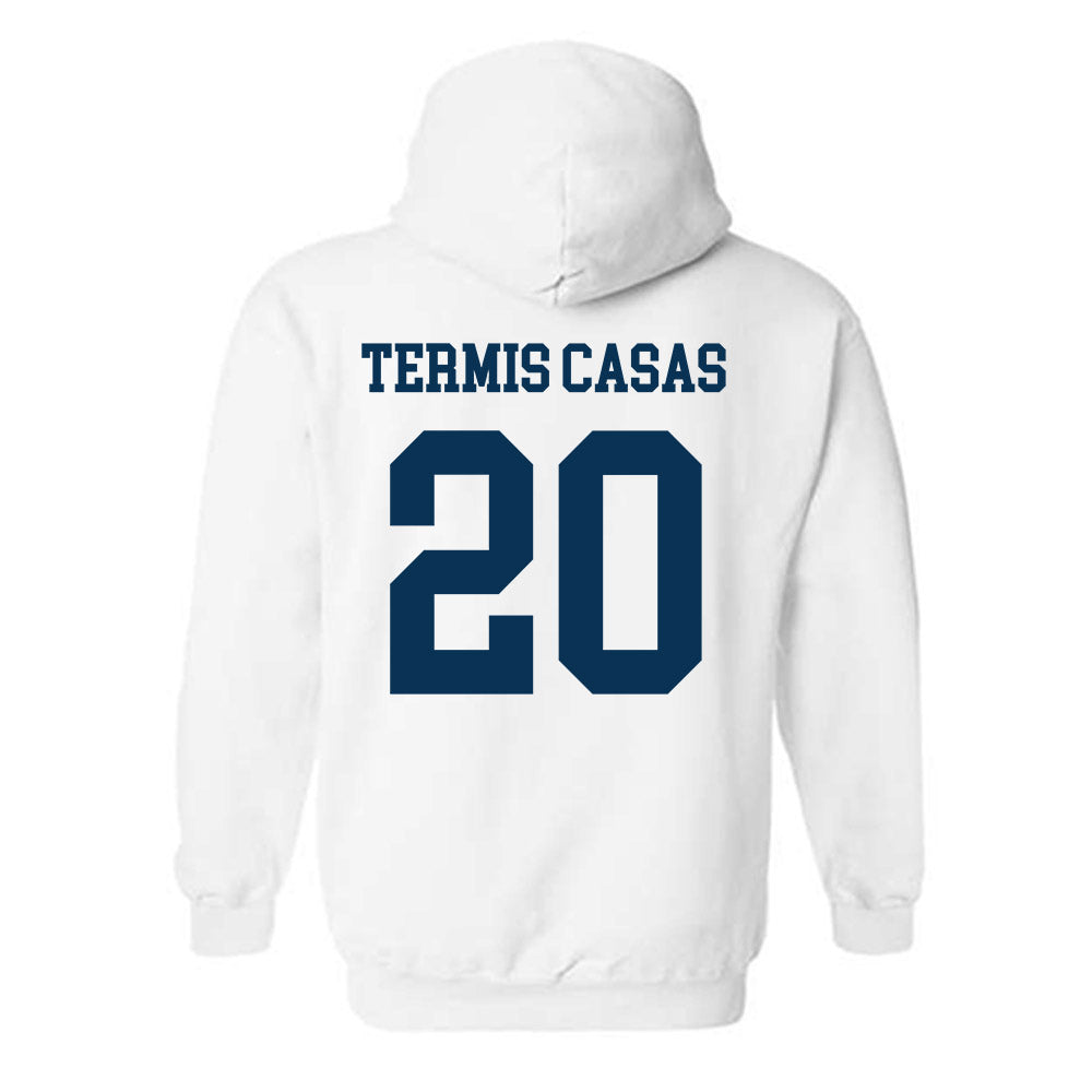Georgia Tech - NCAA Women's Basketball : Ariadna Termis Casas - Classic Shersey Hooded Sweatshirt-1