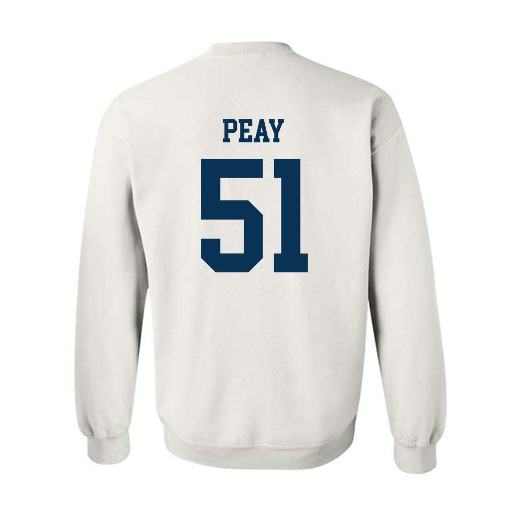 Georgia Tech - NCAA Football : Kevin Peay - Classic Shersey Crewneck Sweatshirt-1