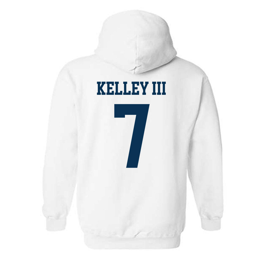 Georgia Tech - NCAA Men's Basketball : Chas Kelley III - Classic Shersey Hooded Sweatshirt-1