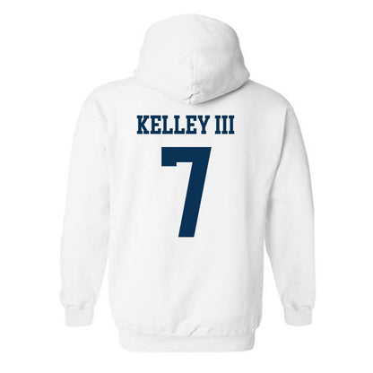 Georgia Tech - NCAA Men's Basketball : Chas Kelley III - Classic Shersey Hooded Sweatshirt-1