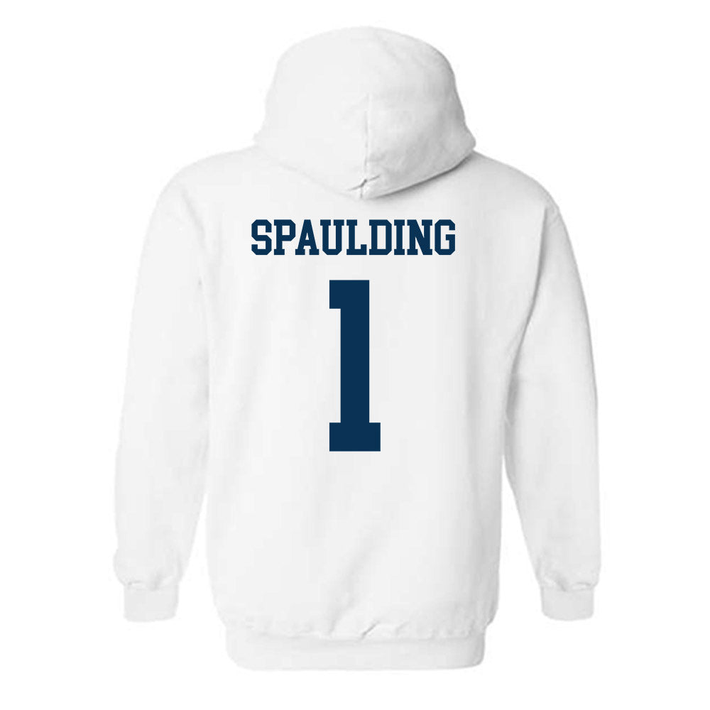 Georgia Tech - NCAA Football : Cayman Spaulding - Classic Shersey Hooded Sweatshirt-1