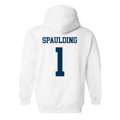 Georgia Tech - NCAA Football : Cayman Spaulding - Classic Shersey Hooded Sweatshirt-1