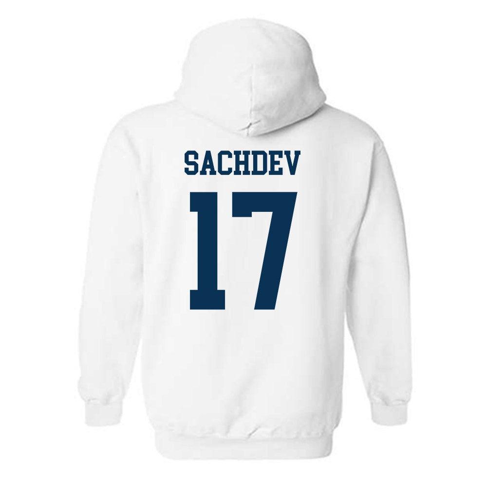 Georgia Tech - NCAA Men's Tennis : Rohan Sachdev - Classic Shersey Hooded Sweatshirt-1