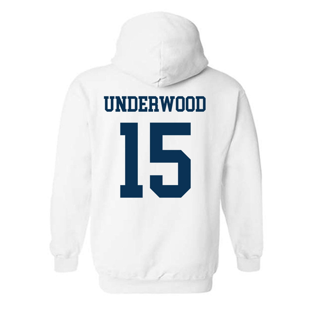 Georgia Tech - NCAA Baseball : Cooper Underwood - Classic Shersey Hooded Sweatshirt-1