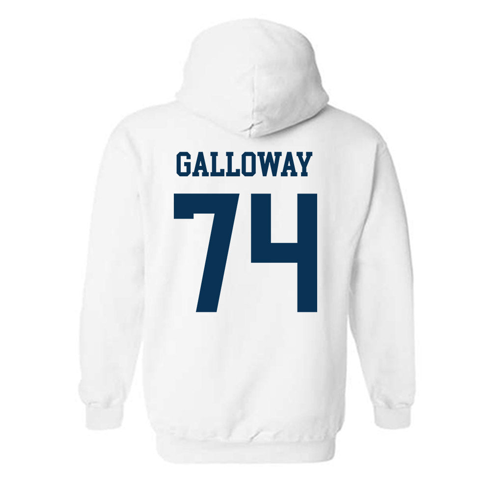 Georgia Tech - NCAA Football : Benjamin Galloway - Classic Shersey Hooded Sweatshirt-1