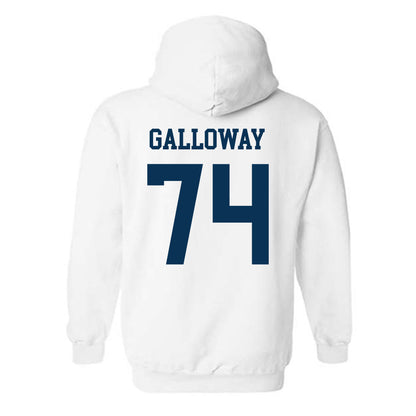 Georgia Tech - NCAA Football : Benjamin Galloway - Classic Shersey Hooded Sweatshirt-1
