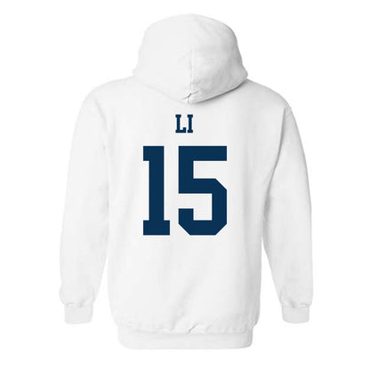 Georgia Tech - NCAA Women's Volleyball : Abigail Li - Classic Shersey Hooded Sweatshirt-1