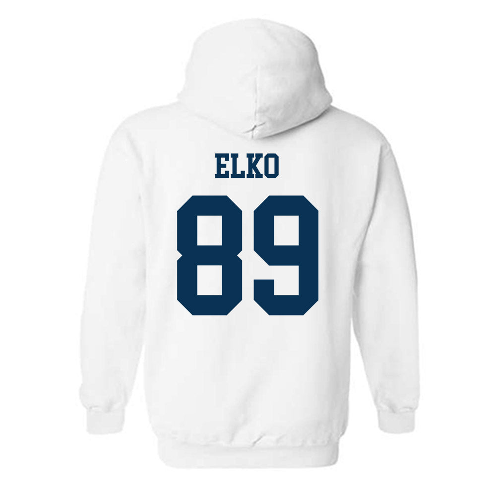Georgia Tech - NCAA Football : Chris Elko - Classic Shersey Hooded Sweatshirt-1