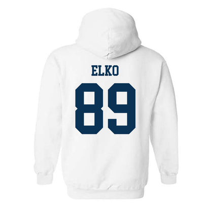 Georgia Tech - NCAA Football : Chris Elko - Classic Shersey Hooded Sweatshirt-1