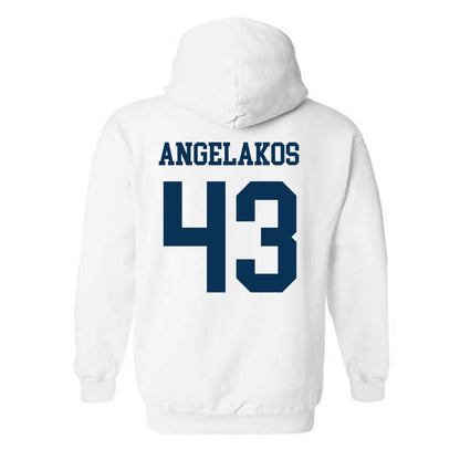 Georgia Tech - NCAA Baseball : Dimitri Angelakos - Classic Shersey Hooded Sweatshirt-1