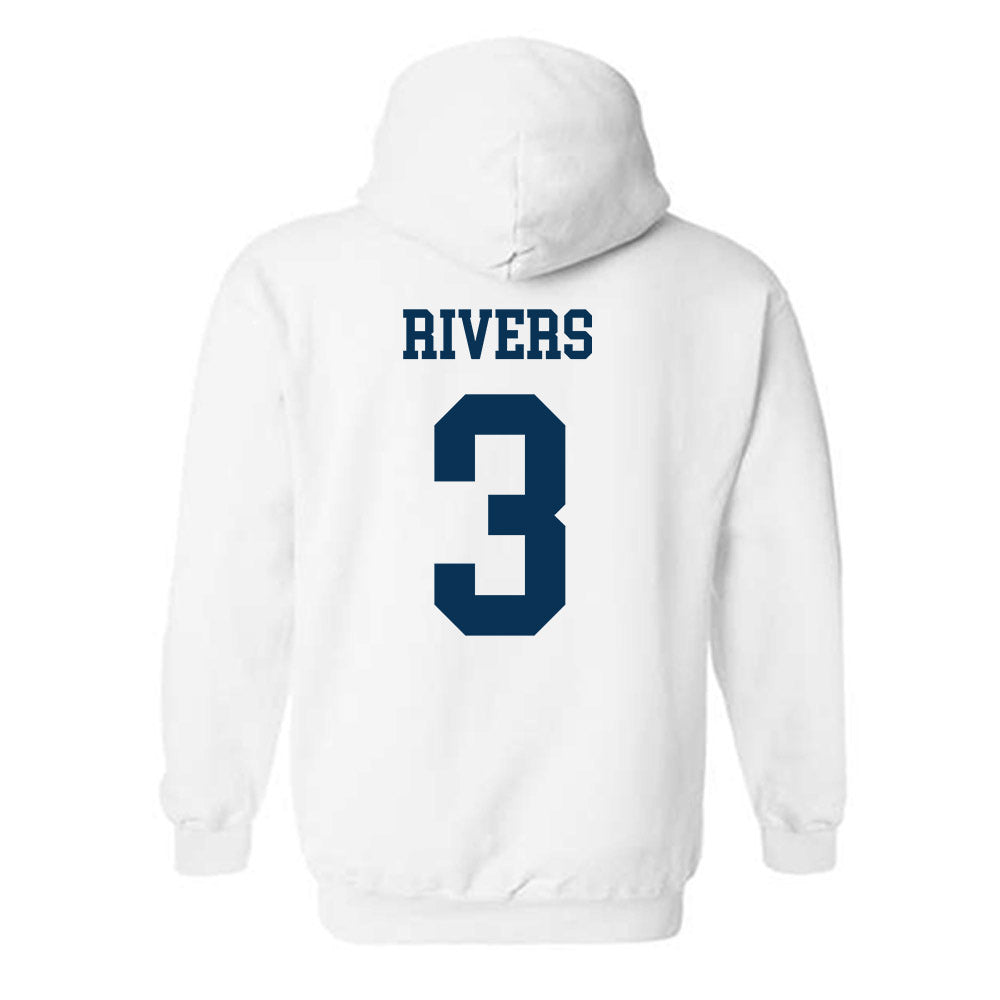 Georgia Tech - NCAA Football : Eric Rivers - Classic Shersey Hooded Sweatshirt-1