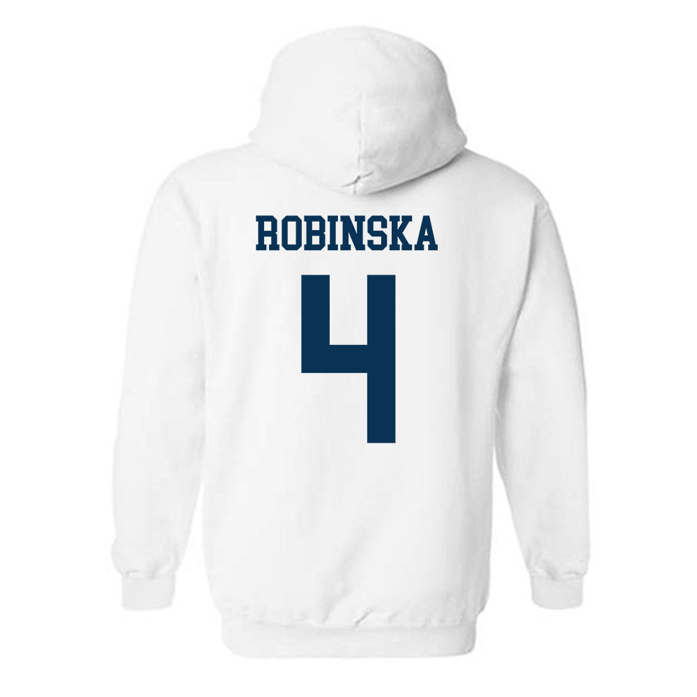 Georgia Tech - NCAA Women's Volleyball : Gabriela Robinska - Classic Shersey Hooded Sweatshirt-1
