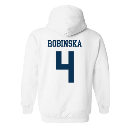 Georgia Tech - NCAA Women's Volleyball : Gabriela Robinska - Classic Shersey Hooded Sweatshirt-1