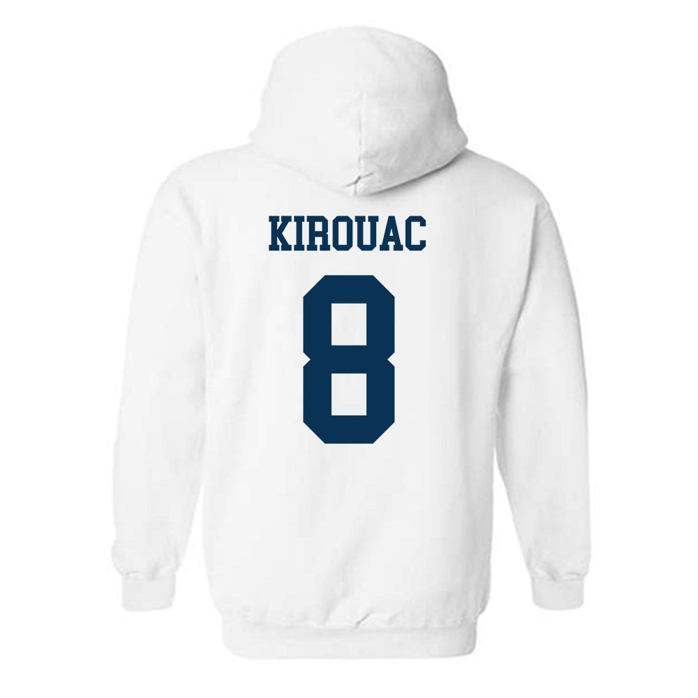 Georgia Tech - NCAA Men's Basketball : Cole Kirouac - Classic Shersey Hooded Sweatshirt-1