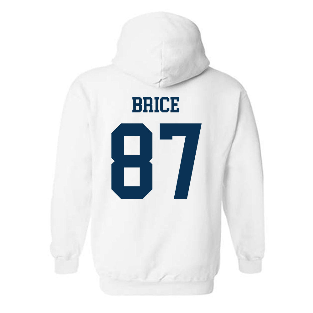 Georgia Tech - NCAA Football : Jamauri Brice - Classic Shersey Hooded Sweatshirt-1