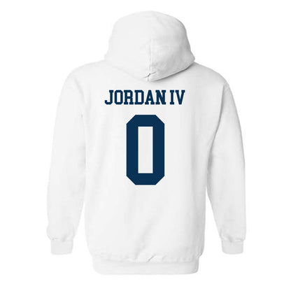 Georgia Tech - NCAA Football : Melvin Jordan IV - Classic Shersey Hooded Sweatshirt-1