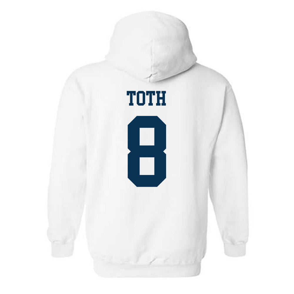 Georgia Tech - NCAA Women's Volleyball : Sara Toth - Classic Shersey Hooded Sweatshirt-1