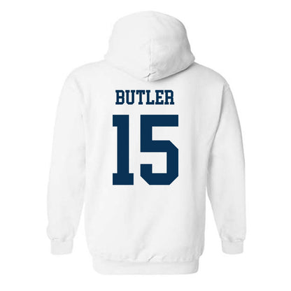 Georgia Tech - NCAA Football : Tah'J Butler - Classic Shersey Hooded Sweatshirt-1
