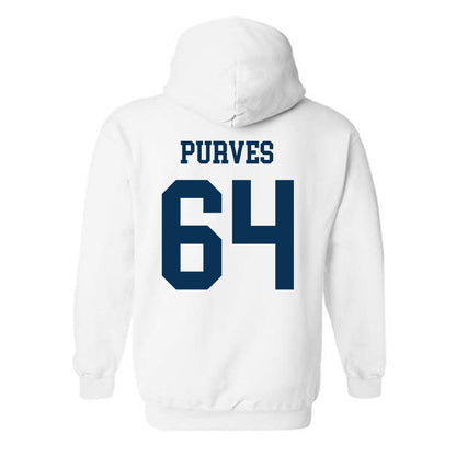 Georgia Tech - NCAA Football : Ryan Purves - Classic Shersey Hooded Sweatshirt-1