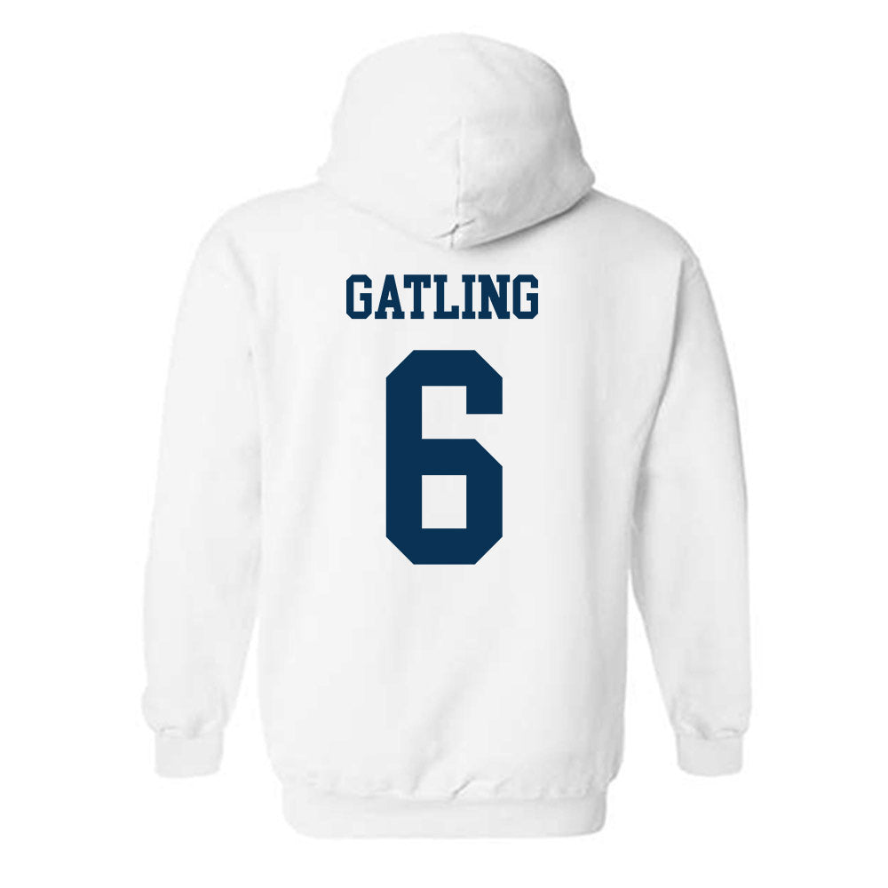 Georgia Tech - NCAA Football : Debron Gatling - Classic Shersey Hooded Sweatshirt-1