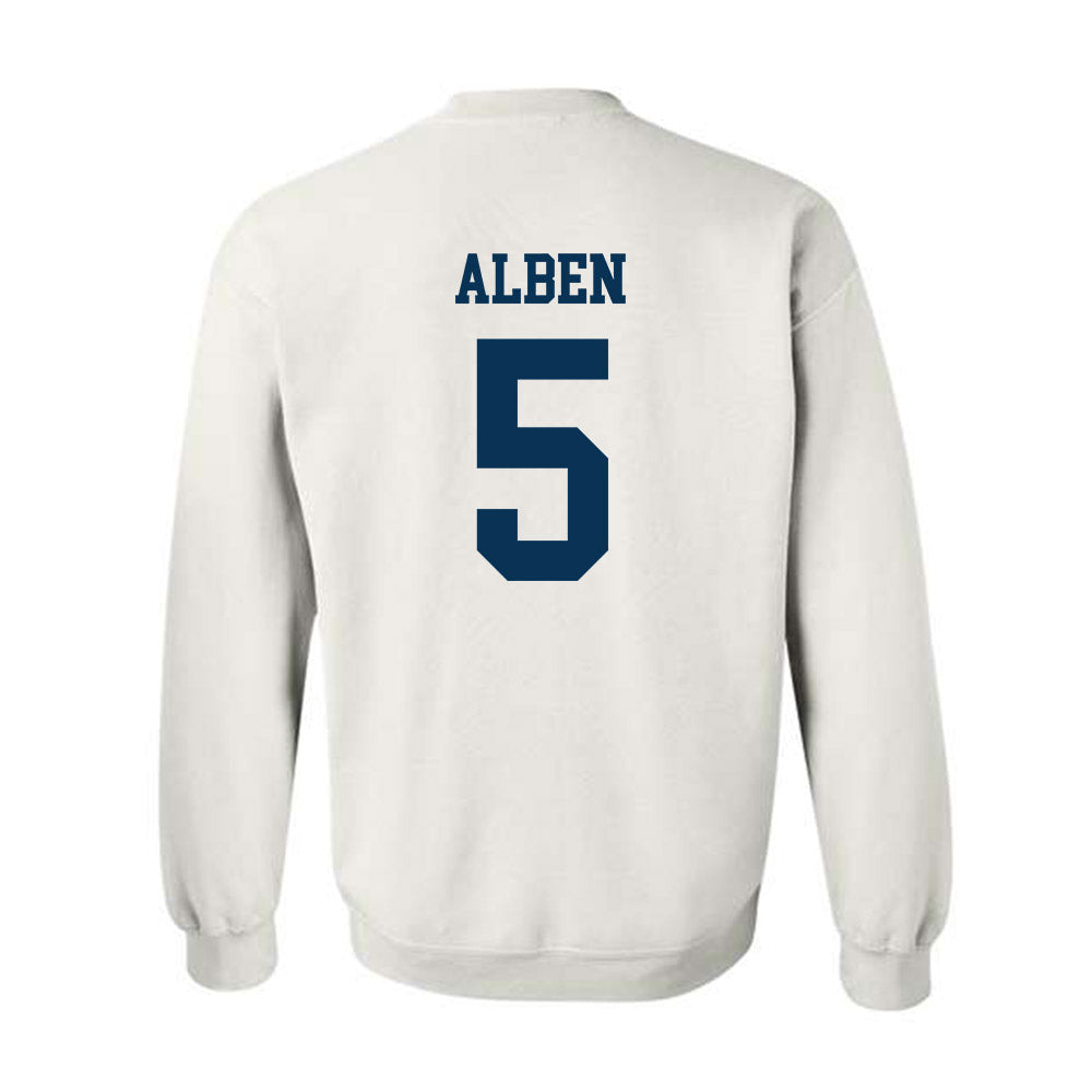Georgia Tech - NCAA Women's Basketball : Catherine Alben - Classic Shersey Crewneck Sweatshirt-1