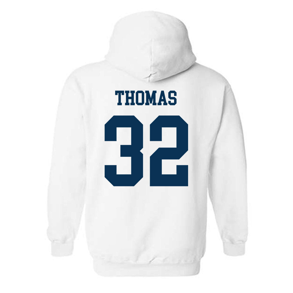 Georgia Tech - NCAA Women's Basketball : D'Asia Thomas - Classic Shersey Hooded Sweatshirt-1