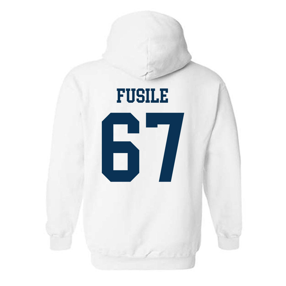 Georgia Tech - NCAA Football : Joe Fusile - Classic Shersey Hooded Sweatshirt-1