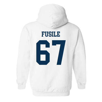 Georgia Tech - NCAA Football : Joe Fusile - Classic Shersey Hooded Sweatshirt-1