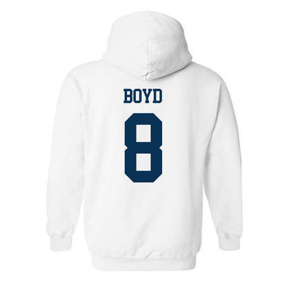 Georgia Tech - NCAA Football : Jordan Boyd - Classic Shersey Hooded Sweatshirt-1