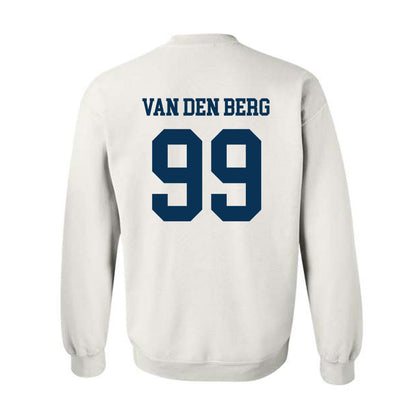 Georgia Tech - NCAA Football : Jordan van den Berg - Classic Shersey Crewneck Sweatshirt-1