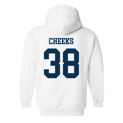 Georgia Tech - NCAA Football : A'J Cheeks - Classic Shersey Hooded Sweatshirt-1