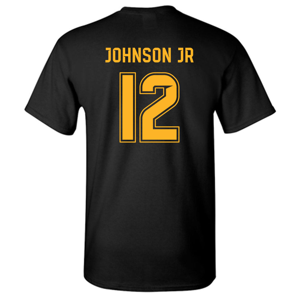 Baylor - NCAA Football : Kelsey Johnson Jr - Blackout Shersey T-Shirt-1