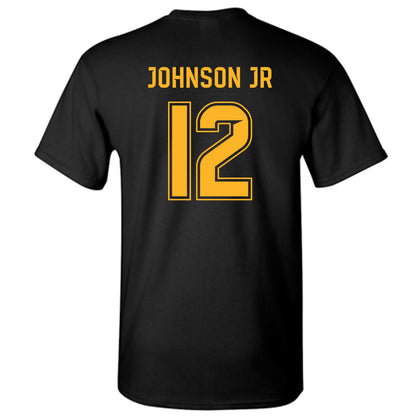 Baylor - NCAA Football : Kelsey Johnson Jr - Blackout Shersey T-Shirt-1