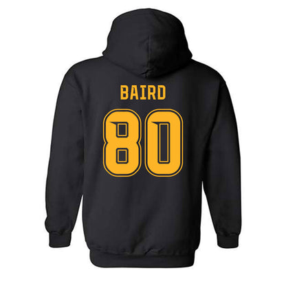 Baylor - NCAA Football : Jackson Baird - Blackout Shersey Hooded Sweatshirt-1