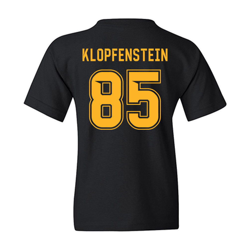Baylor - NCAA Football : Matthew Klopfenstein - Blackout Shersey Youth T-Shirt-1