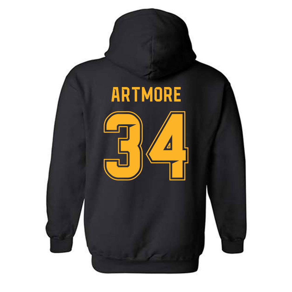Baylor - NCAA Football : MJ Artmore - Blackout Shersey Hooded Sweatshirt-1