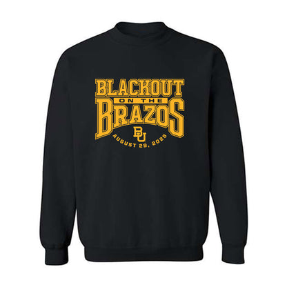 Baylor - NCAA Football : Samu Taumanupepe - Blackout Shersey Crewneck Sweatshirt-0