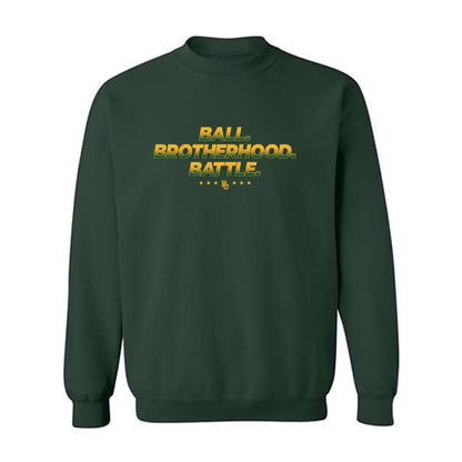 Baylor - NCAA Football : Kaleb Burns - Family Weekend Shersey Crewneck Sweatshirt-0