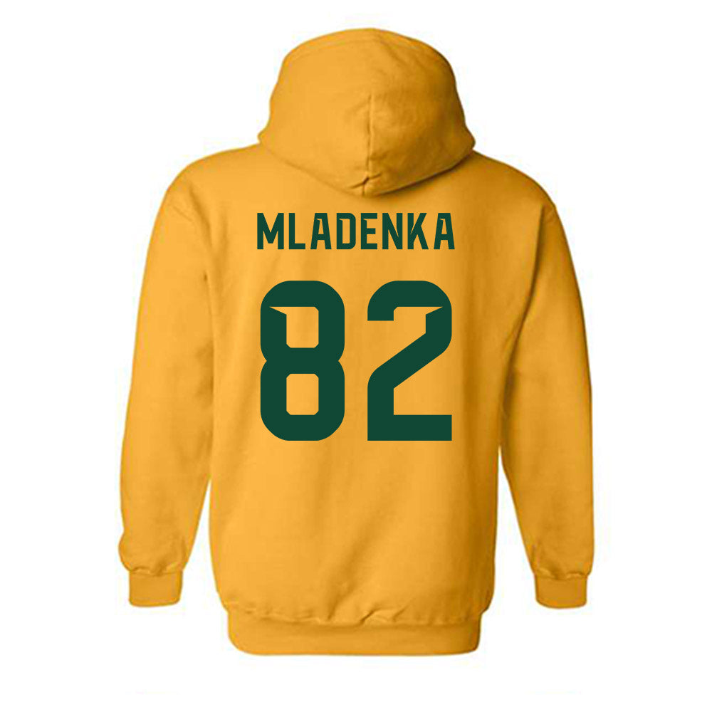 Baylor - NCAA Football : Cody Mladenka - Go Gold Shersey Hooded Sweatshirt-1