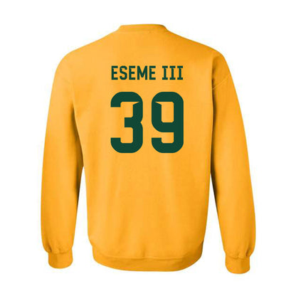 Baylor - NCAA Football : Wilson Eseme III - Go Gold Shersey Crewneck Sweatshirt-1