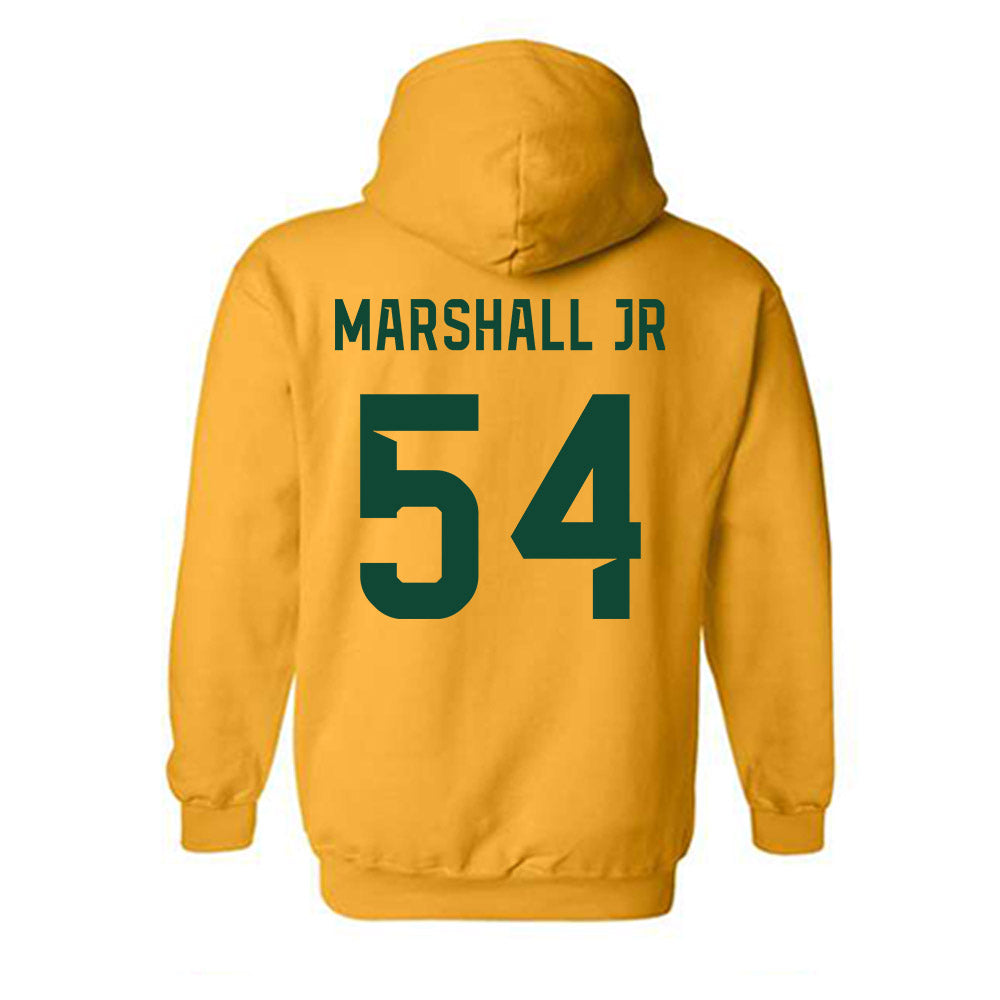 Baylor - NCAA Football : David Marshall Jr - Go Gold Shersey Hooded Sweatshirt-1