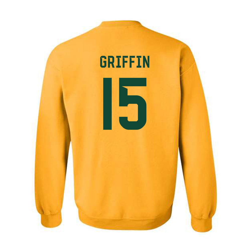 Baylor - NCAA Football : Edward Griffin - Go Gold Shersey Crewneck Sweatshirt-1