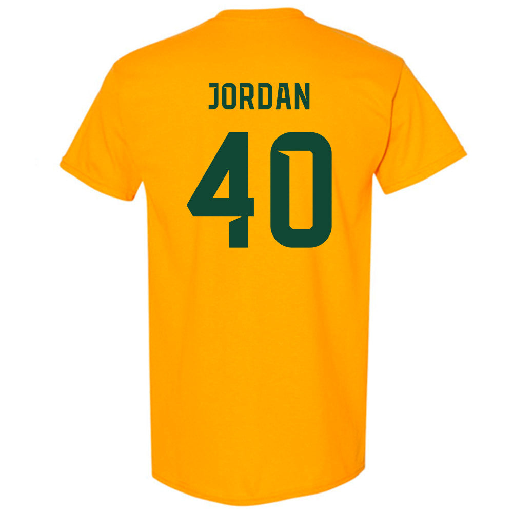 Baylor - NCAA Football : Kyler Jordan - Go Gold Shersey T-Shirt-1