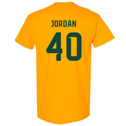Baylor - NCAA Football : Kyler Jordan - Go Gold Shersey T-Shirt-1