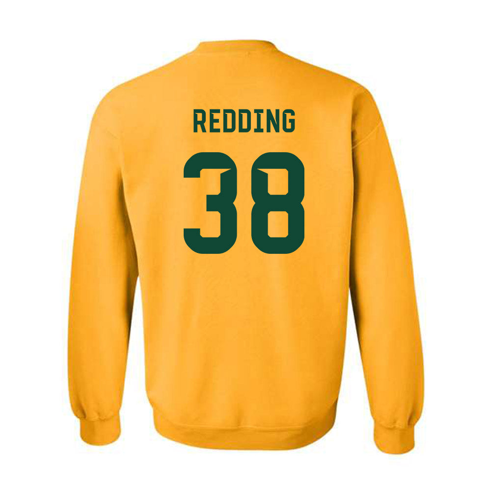 Baylor - NCAA Football : Jacob Redding - Go Gold Shersey Crewneck Sweatshirt-1